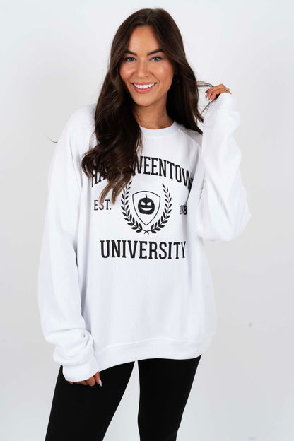 Halloweentown Corded Sweatshirt